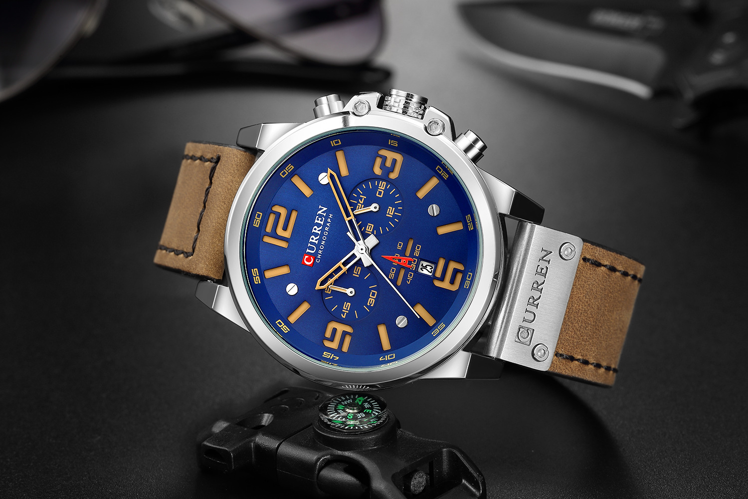 Title 1, Business Quartz Watch Japanese Movement. Experi...