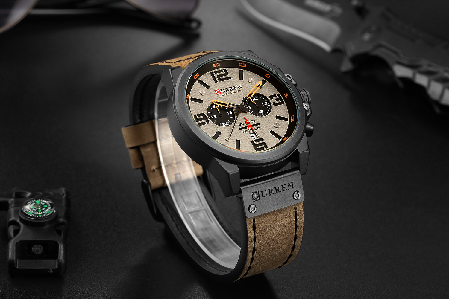 Title 6, Business Quartz Watch Japanese Movement. Experi...