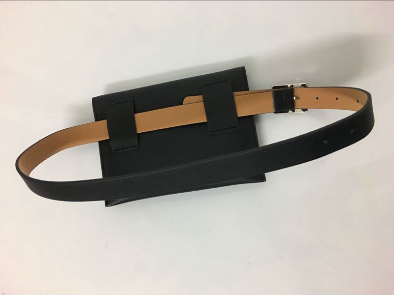 Title 17, Two-layer belt bag with thin belt