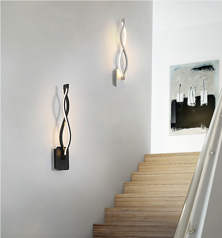 Title 4, Nordic style wall light for a cozy home. Modern...