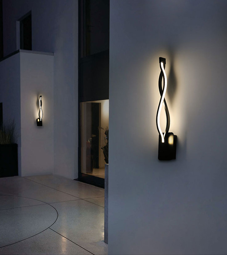 Title 8, Nordic style wall light for a cozy home. Modern...