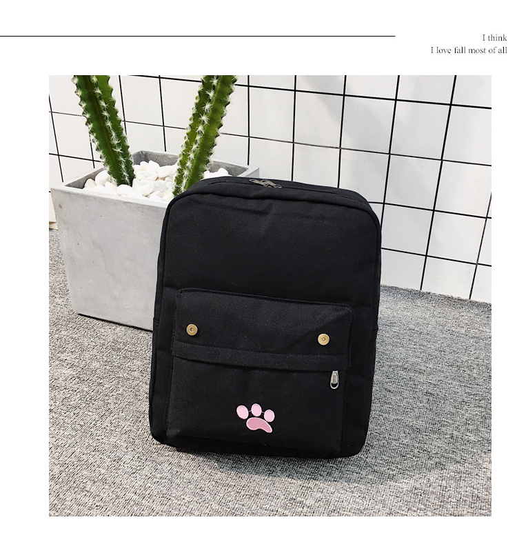 Cute Cat Backpack | Large School College Bag