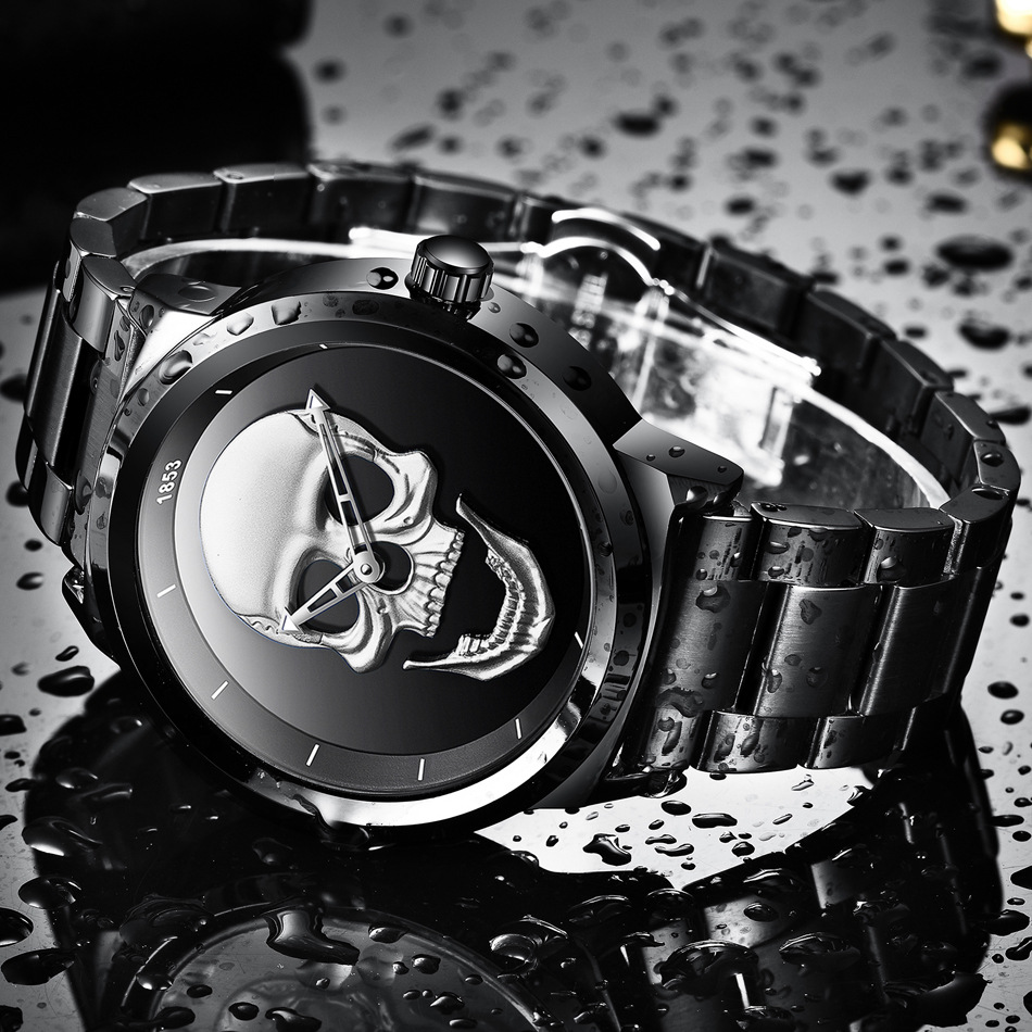 Title 9, Simple Skull Watch Stylish skull design watch f...