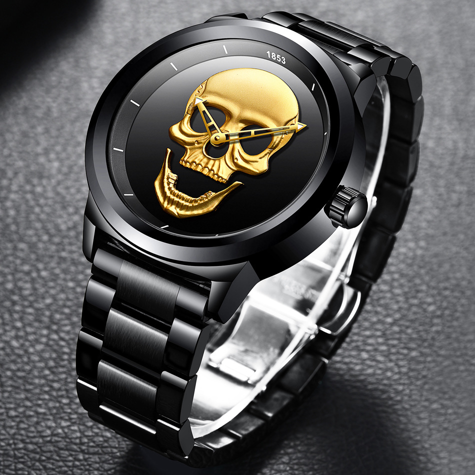 Title 17, Simple Skull Watch Stylish skull design watch f...