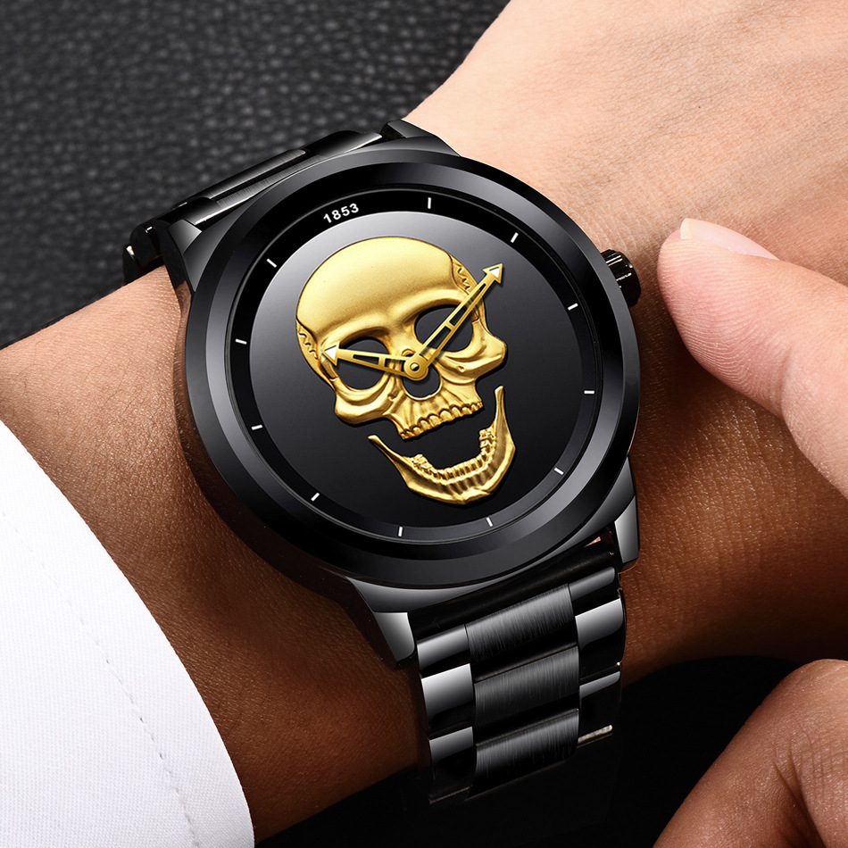 Title 20, Simple Skull Watch Stylish skull design watch f...