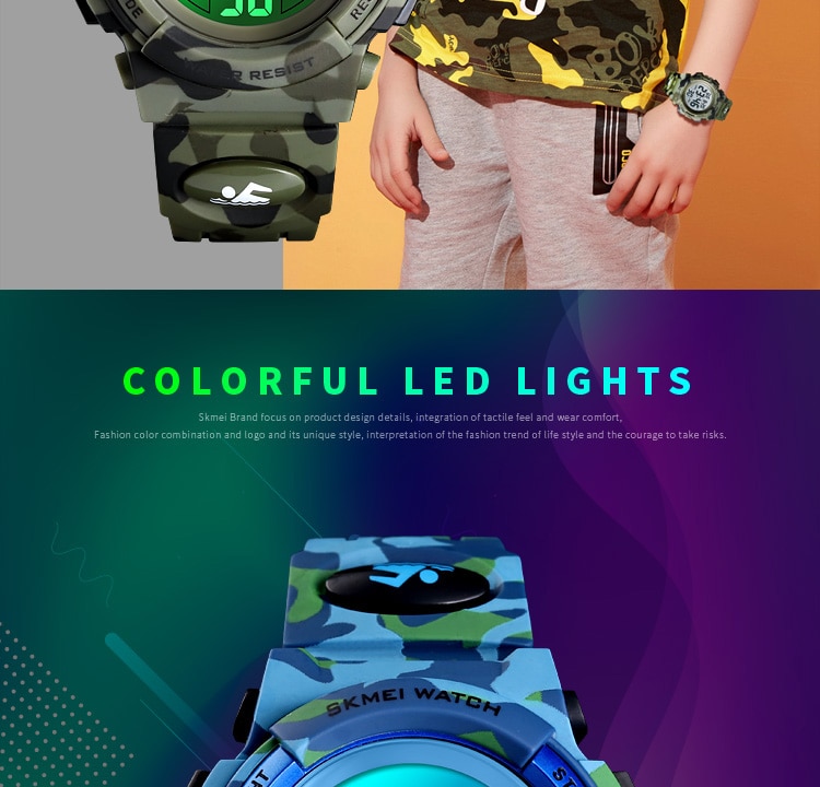 Title 6, Colorful LED outdoor sports childrens electron...