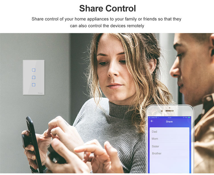 Title 3, Smart Wall Switch Remotely control your home li...