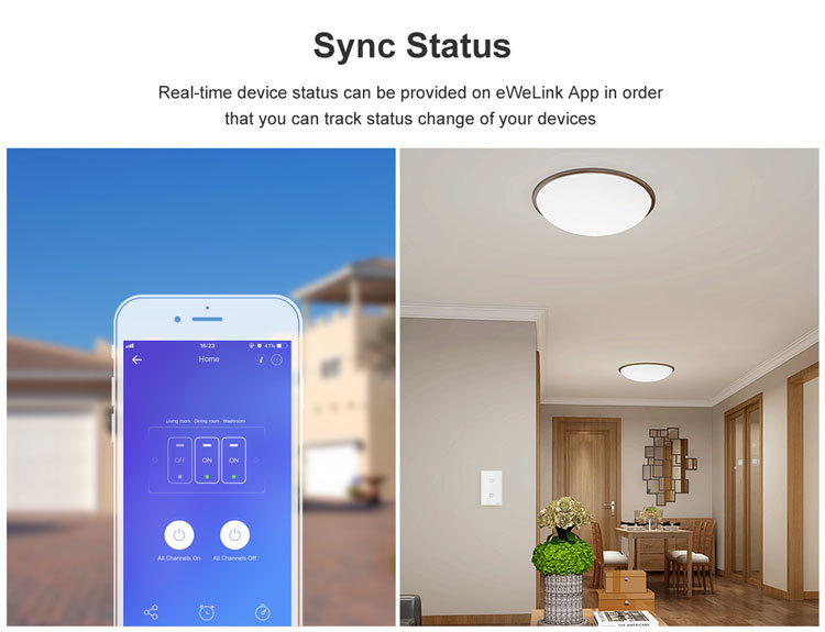 Title 6, Smart Wall Switch Remotely control your home li...