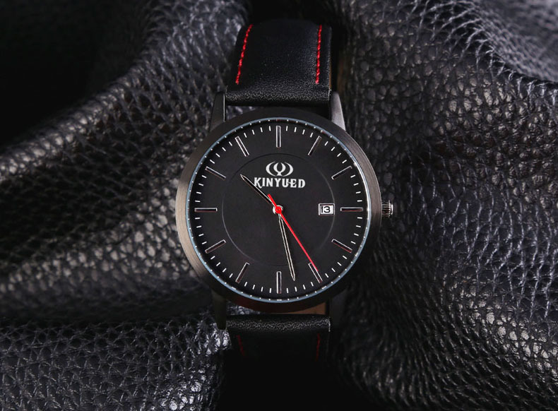 Title 9, Black quartz watch for men and women. Experienc...