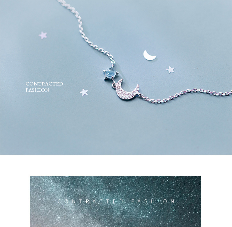 Title 1, Moon bracelet female Korean version of the smal...