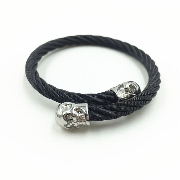 Title 3, Nouveau bracelet en fil dacier pour hommes en ...