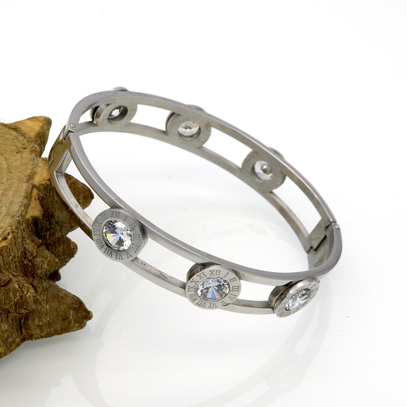 Title 3, Large diamond zircon bracelet