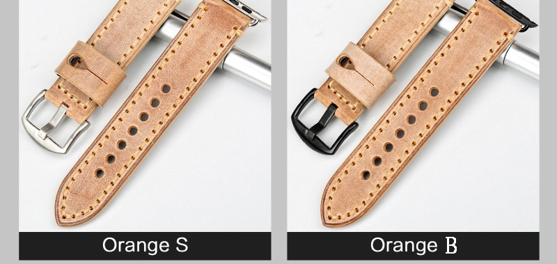 Title 5, Leder-Uhrenarmband für Stil und Komfort. Hochwe...