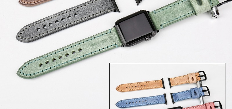 Title 11, Leder-Uhrenarmband für Stil und Komfort. Hochwe...