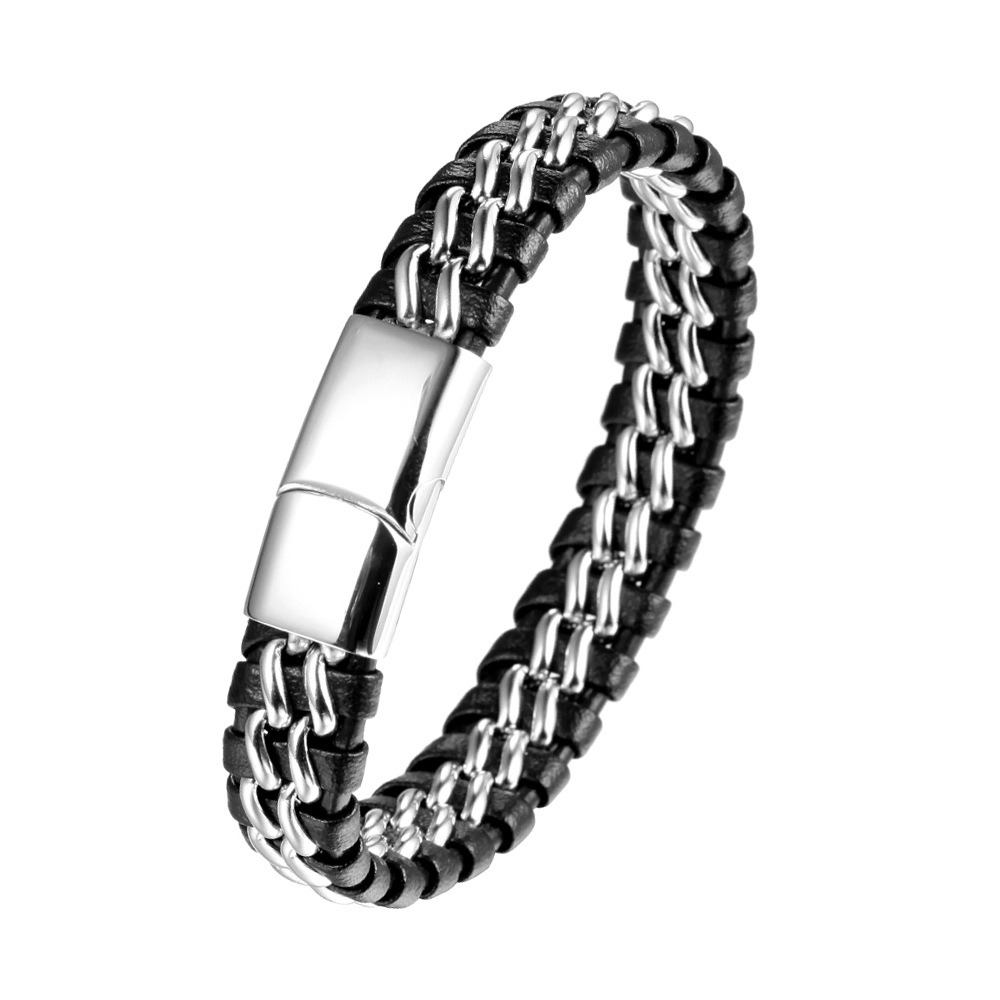 Title 1, Stainless steel leather hand-woven rope