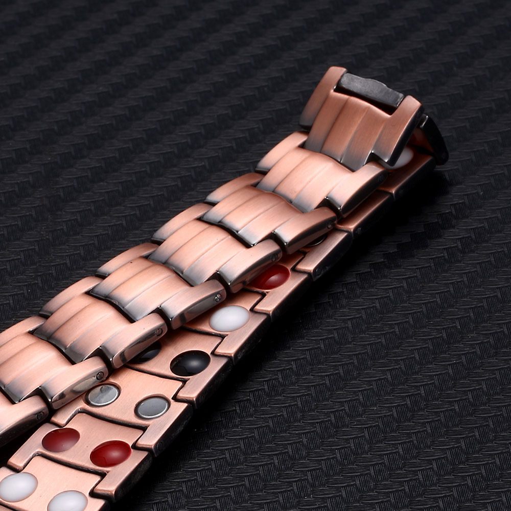 Title 1, Mens and Womens Copper Magnetic Bracelet