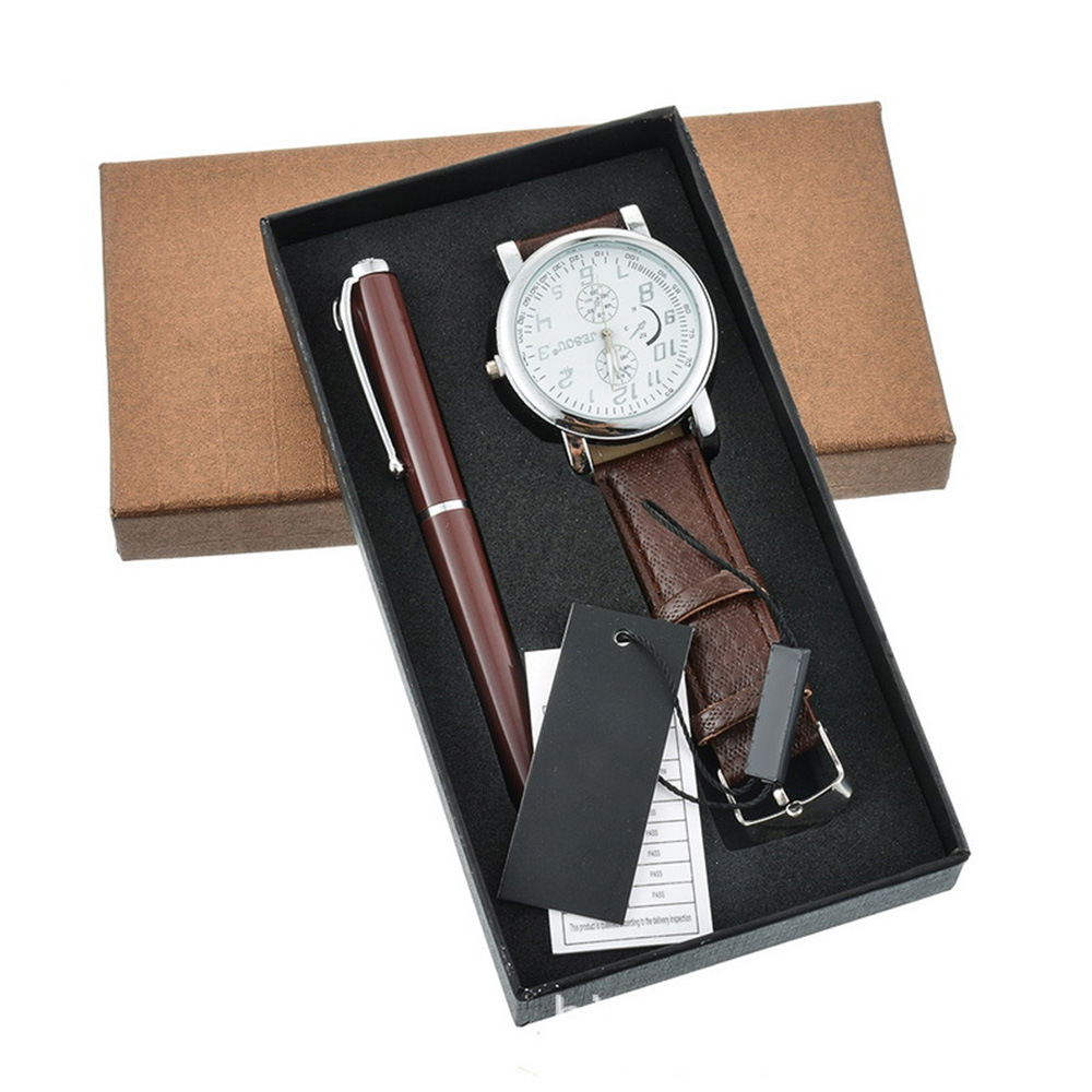 Title 5, Quartz watch gift set for men, stylish and prec...