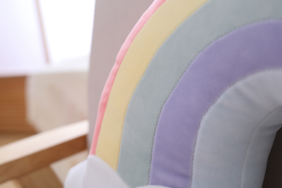 Title 2, Star Moon Bed Head Cushion Rainbow Creative Pil...