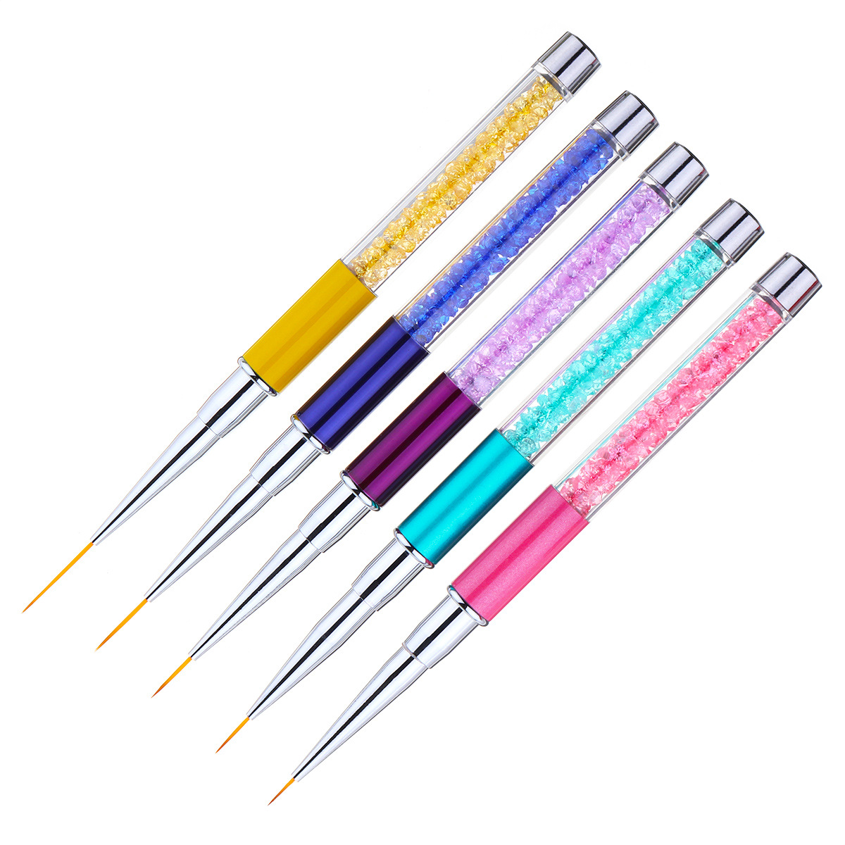 Title 1, Kit de Nail Art Strass Acrílico Pincel Liner Li...