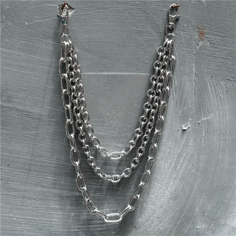 Title 2, Male Female Hip Hop Pants Chain Waist Chain. El...