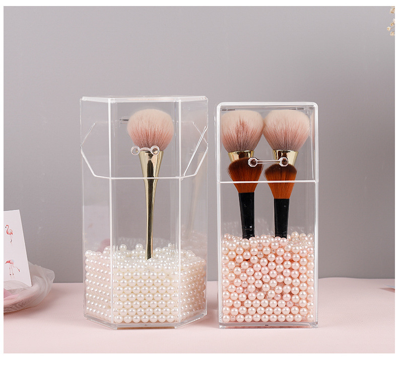 Title 3, Square Pearl Cosmetic Box Store your cosmetics ...