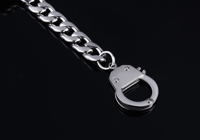 Title 6, Stainless steel bracelet handcuffs