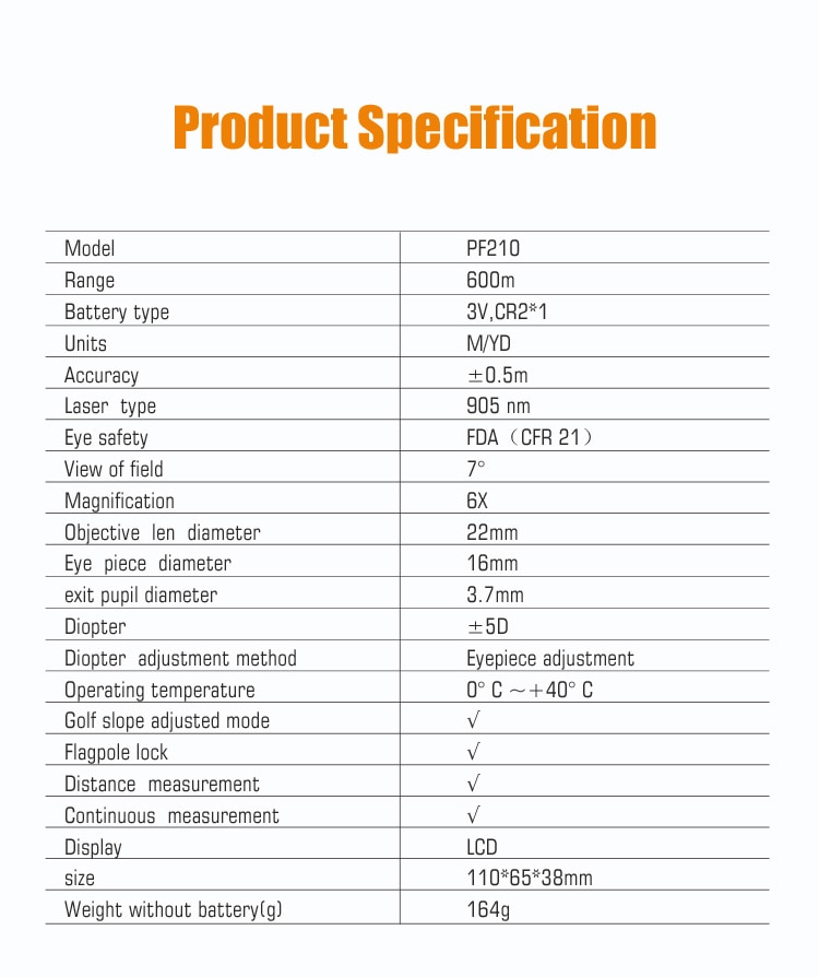 Title 2, MiLESEEY laser rangefinder for precise and fast...