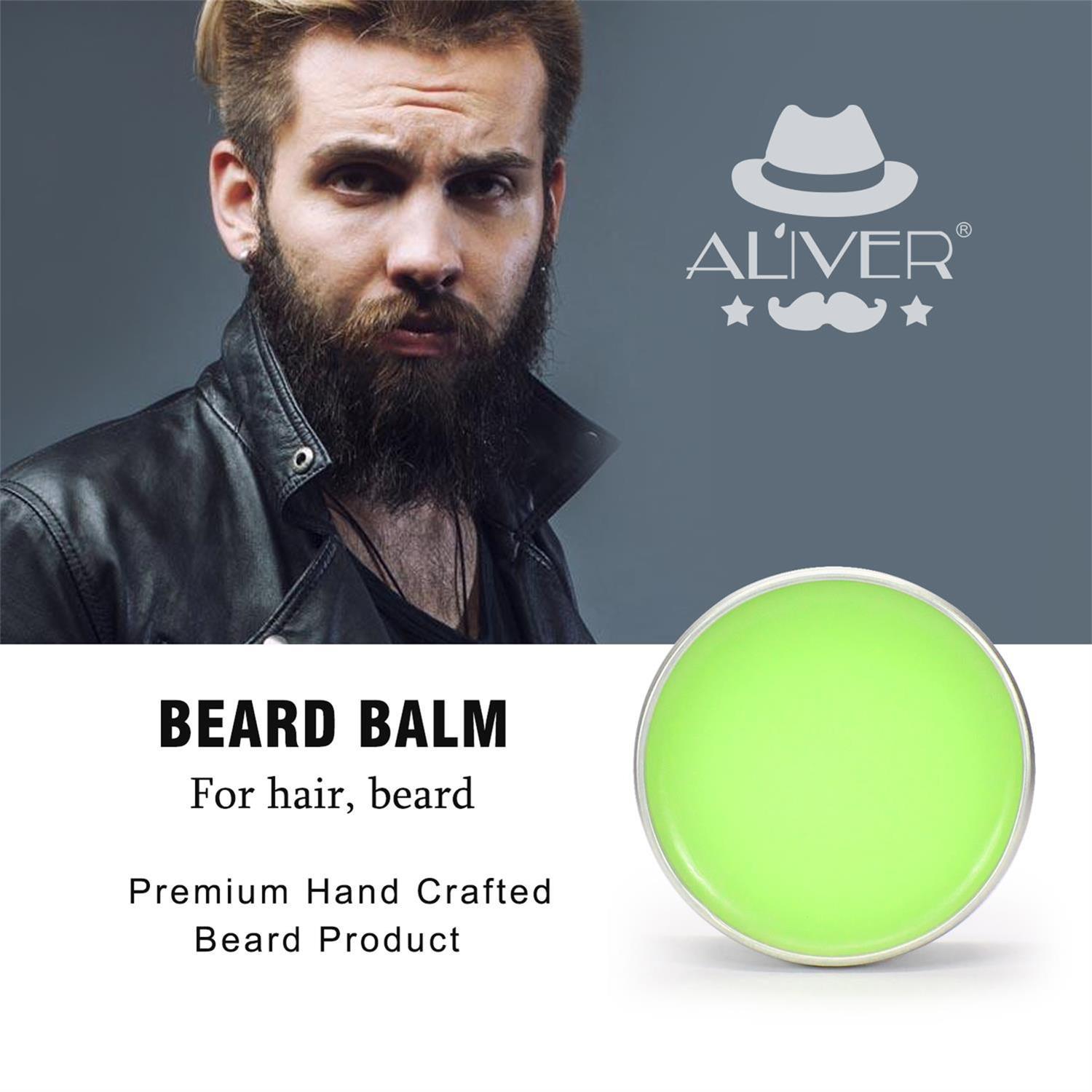 Title 8, ALIVER Mens Beard Wash Cover Box. Effectively ...