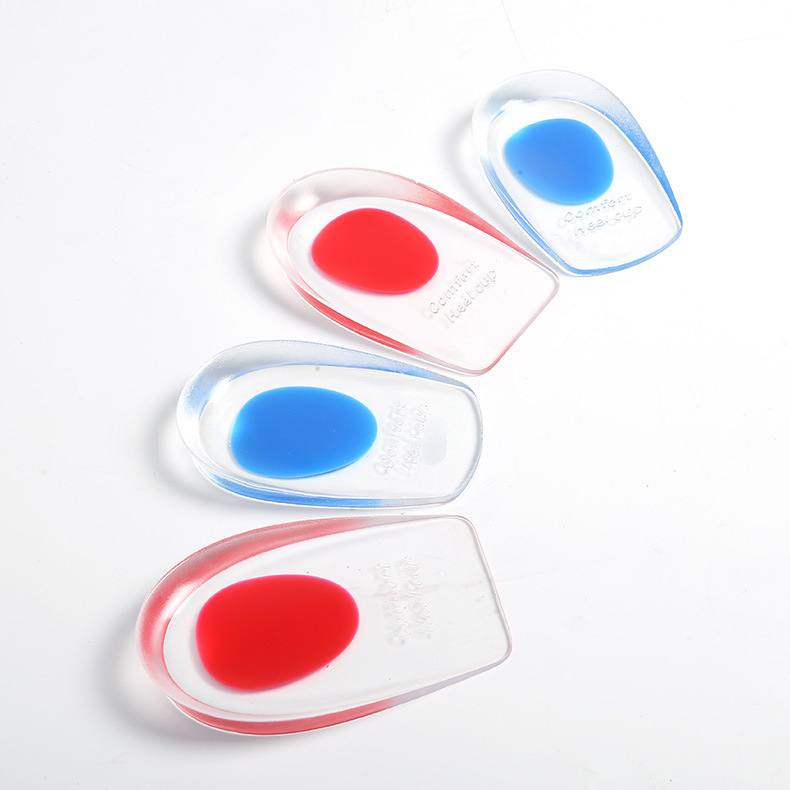 Title 4, Silicone heel booster pad for pain relief and c...