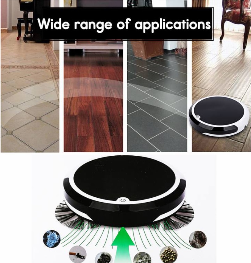 Title 2, Smart home sweeping robot Automated cleaning, a...