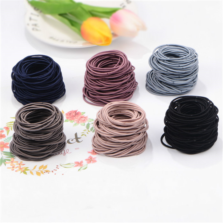 Title 6, 100 Hair Loops 2mm thick with a highly elastic ...