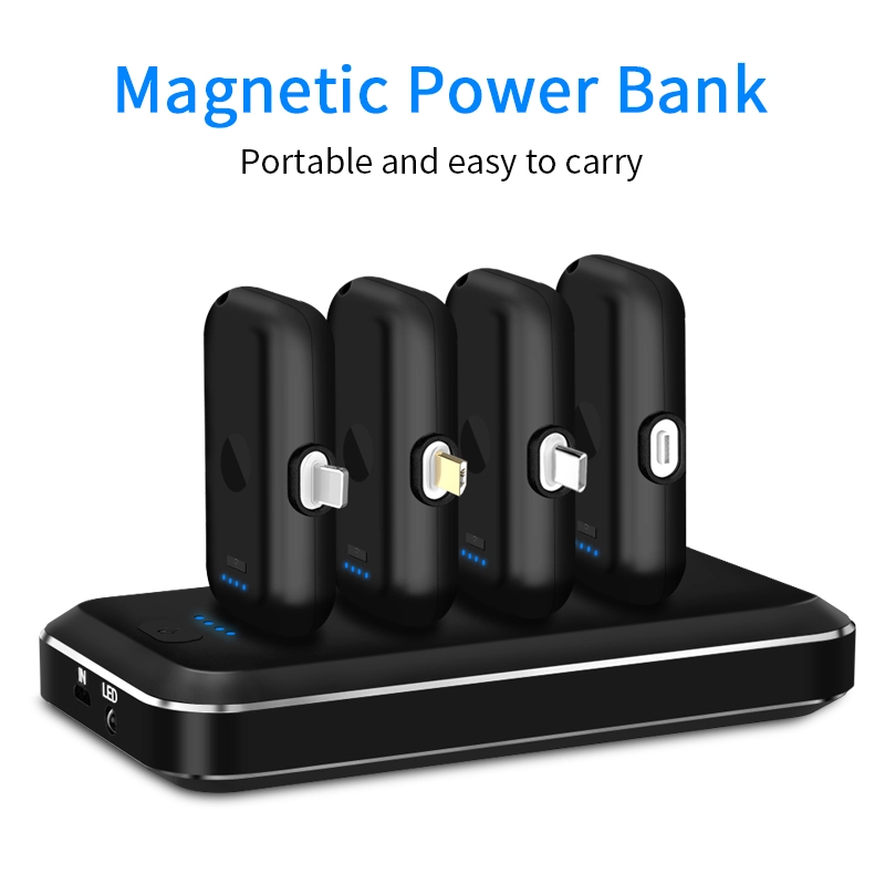 Title 1, Magnetische Lade Powerbank Mini Kapsel für Mobi...