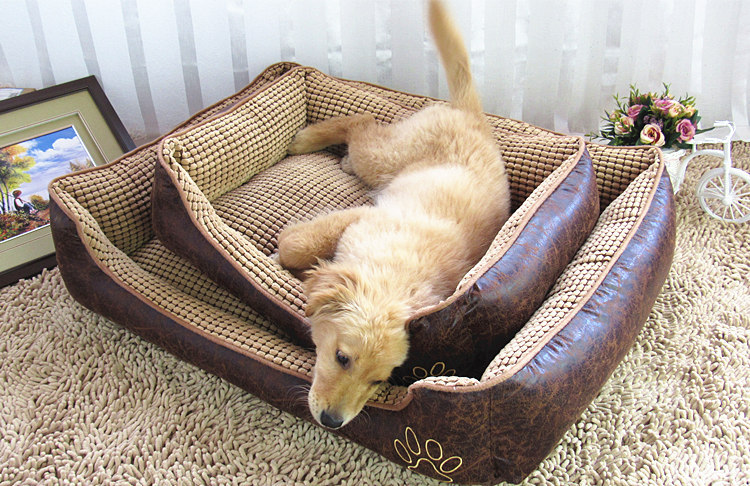 Title 4, Dog mat pet bed cat nest. Provides superior com...