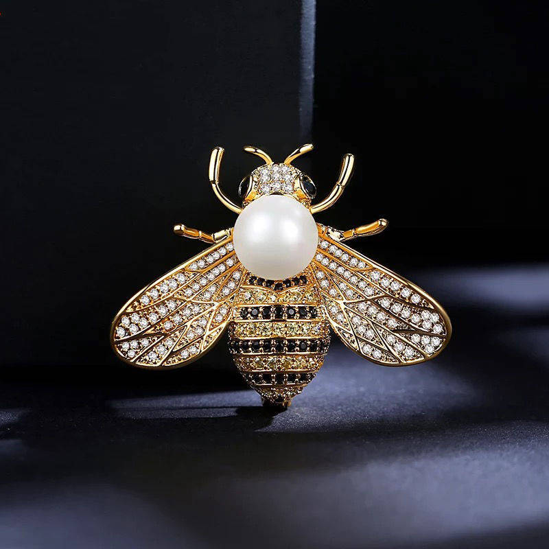 Title 6, Insect Serie Broche Dames Delicate Kleine Bij S...