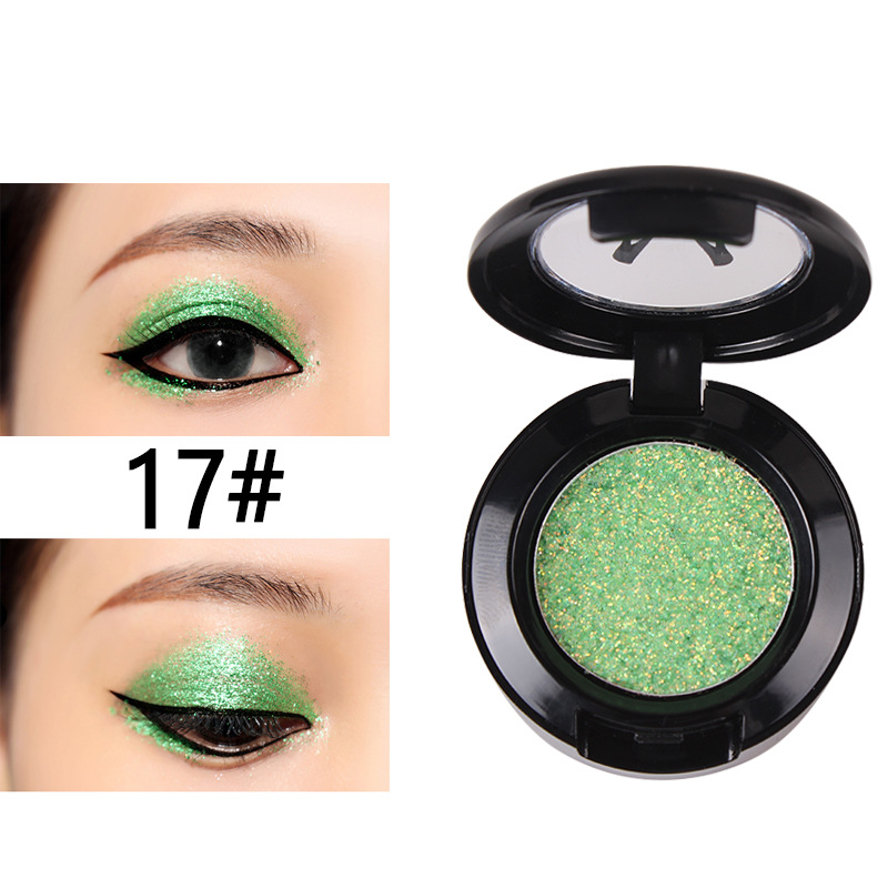 Title 19, 24 Farben Glitzer-Lidschatten Puder, feine Glit...