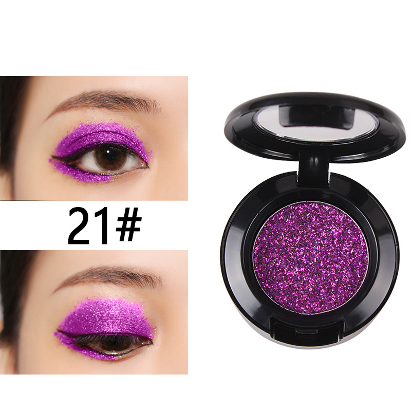 Title 23, 24 Farben Glitzer-Lidschatten Puder, feine Glit...