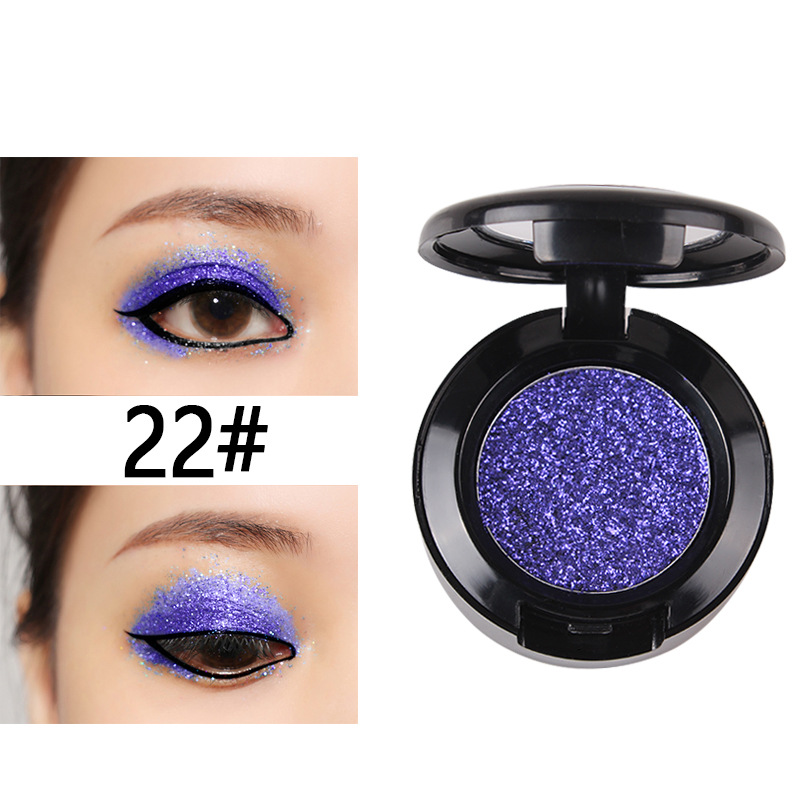 Title 24, 24 Farben Glitzer-Lidschatten Puder, feine Glit...