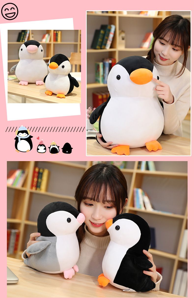 Cute Penguin Plushie Toy