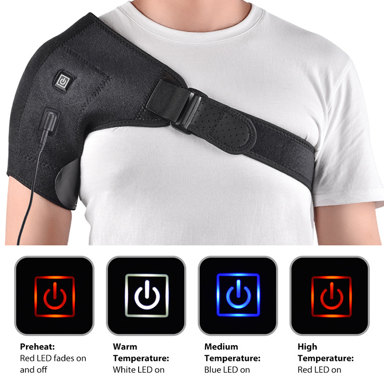 Title 4, Electric Heating Pad with One Shoulder Soothes ...