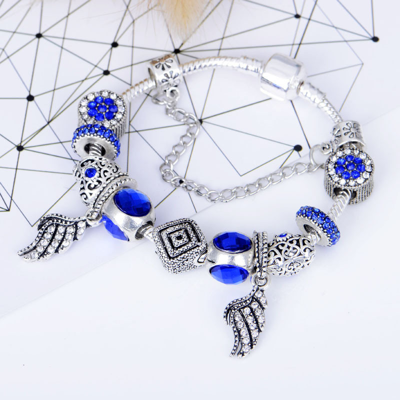 Title 2, Deep Blue Cat Eyeball Bracelet