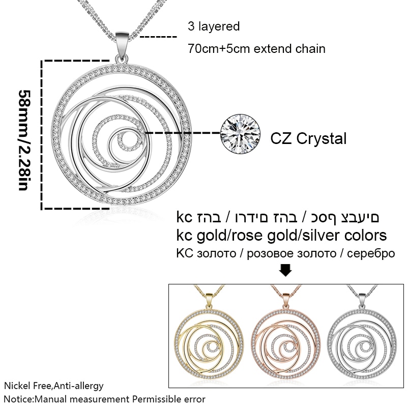 Title 1, Round hollow sweater chain flower of life long ...