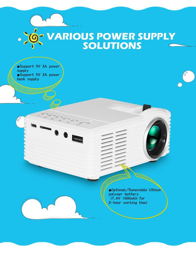 Title 13, Sida SD30 Childrens Projector for movies, cart...