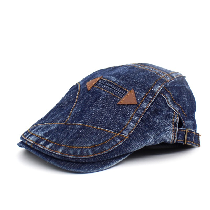 Title 2, Washed denim peaked beret