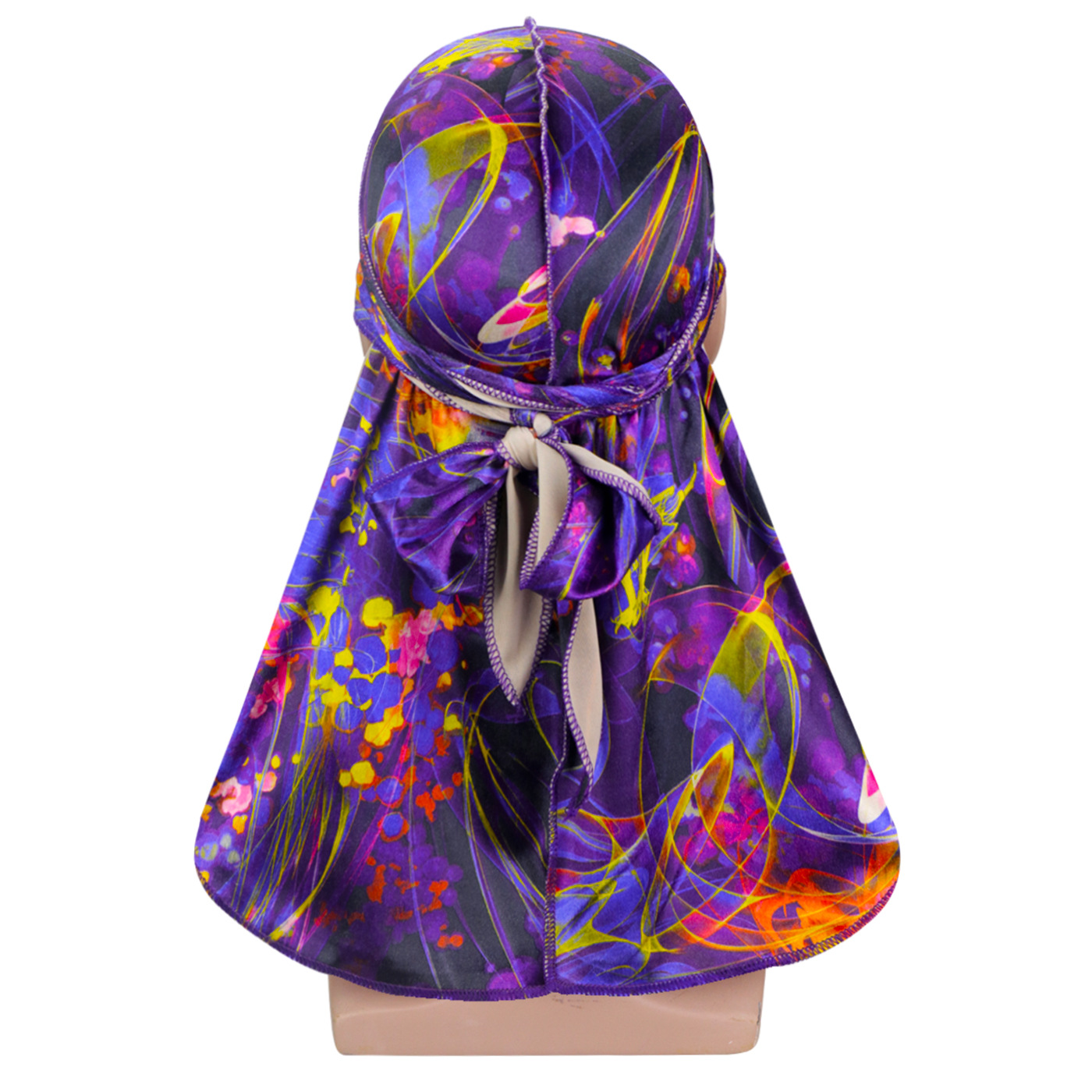 Title 19, New velvet printed elastic hood hip hop Cape lo...