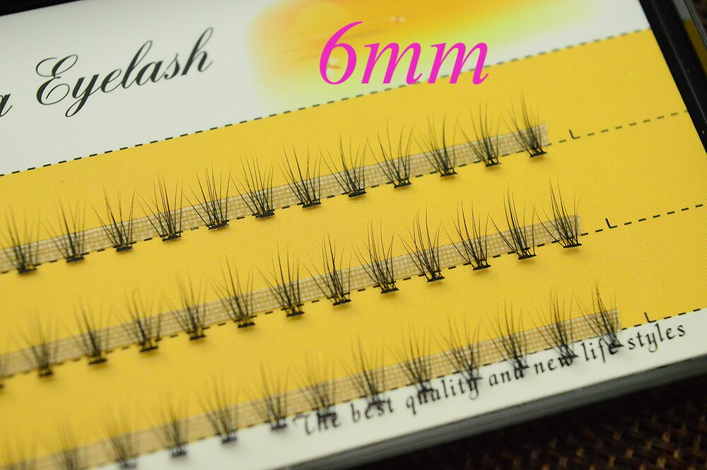 Title 4, Single planted imitation mink hair false eyelas...