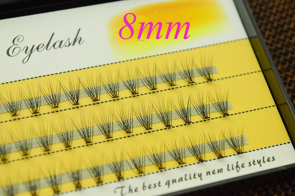 Title 5, Single planted imitation mink hair false eyelas...