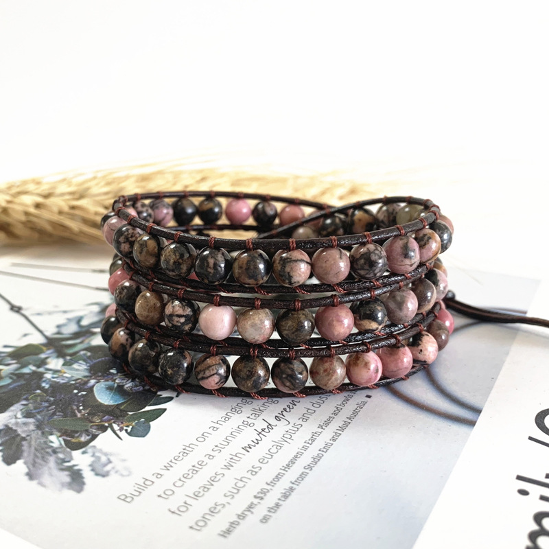 Title 1, Naturstein handgewebte Armband