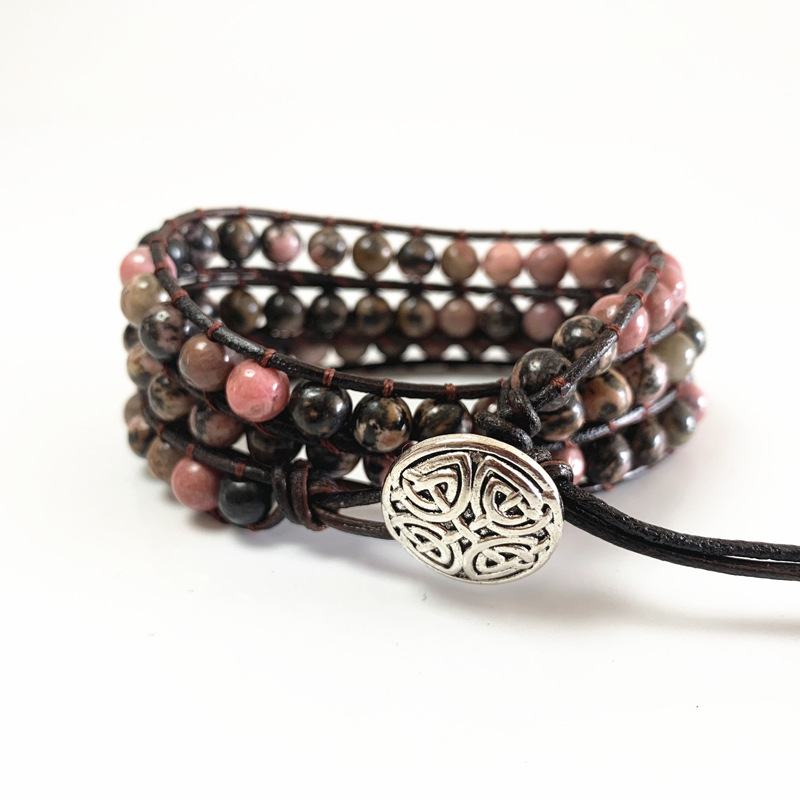 Title 2, Naturstein handgewebte Armband