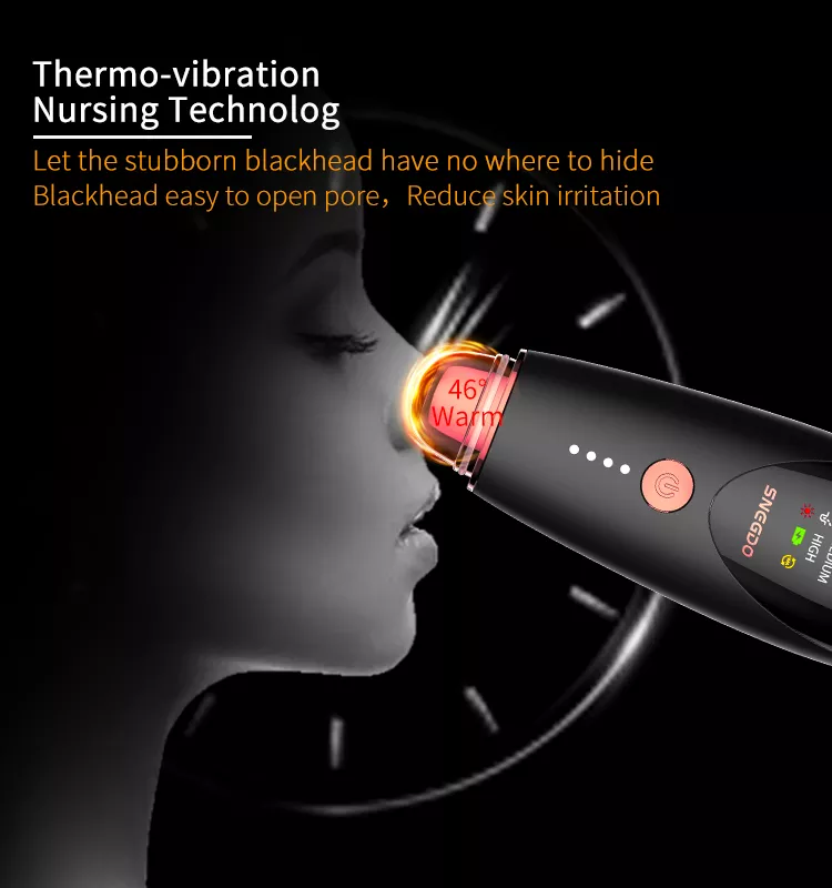 USB Rechargeable Electric Face Pore Cleanser Blackhead Remover Vacuum