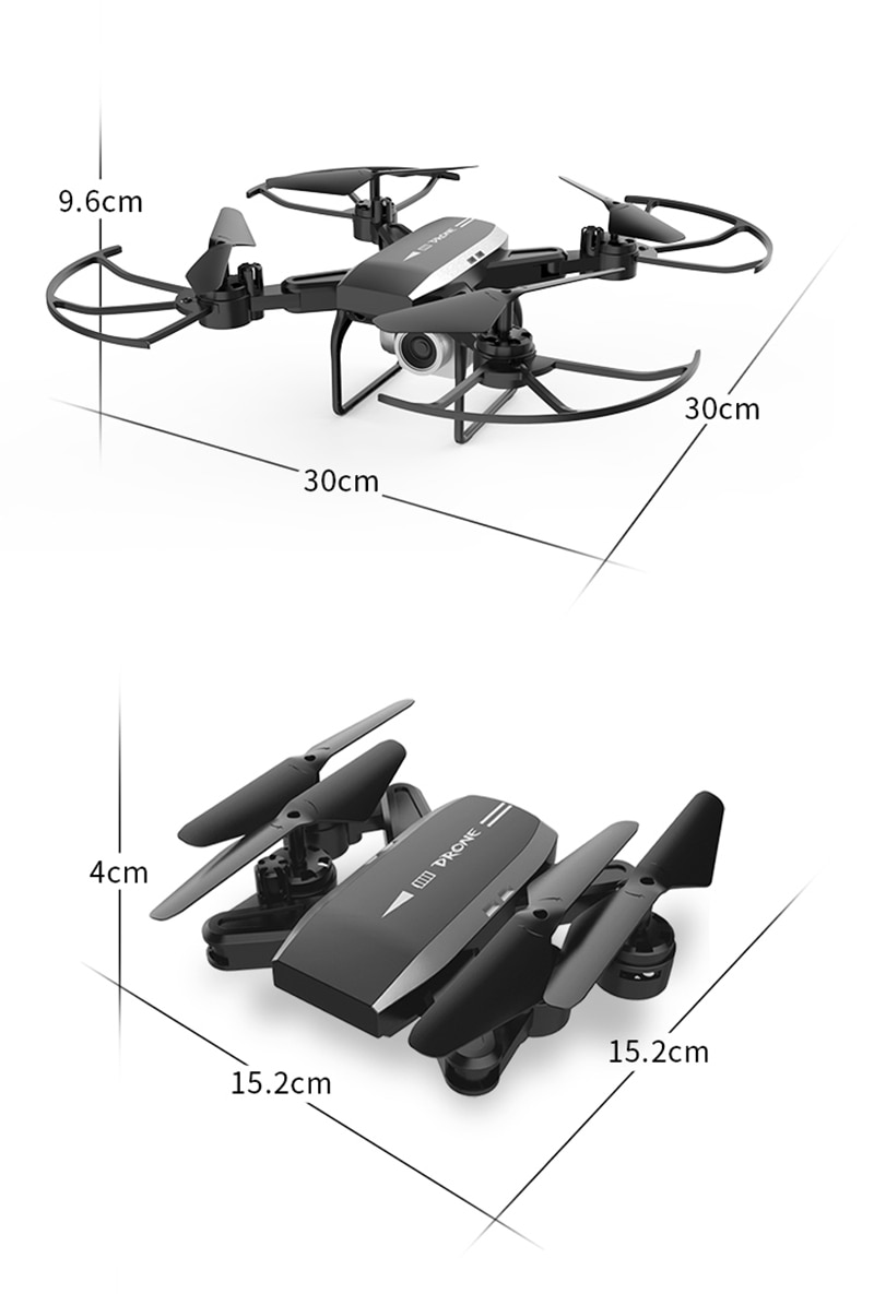 Title 18, KY606D Katlanabilir Quadcopter Drone, HD kamera...